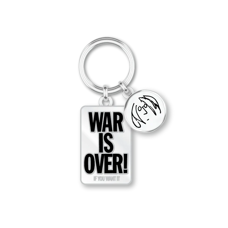 John Lennon - John Lennon War is Over Keychain