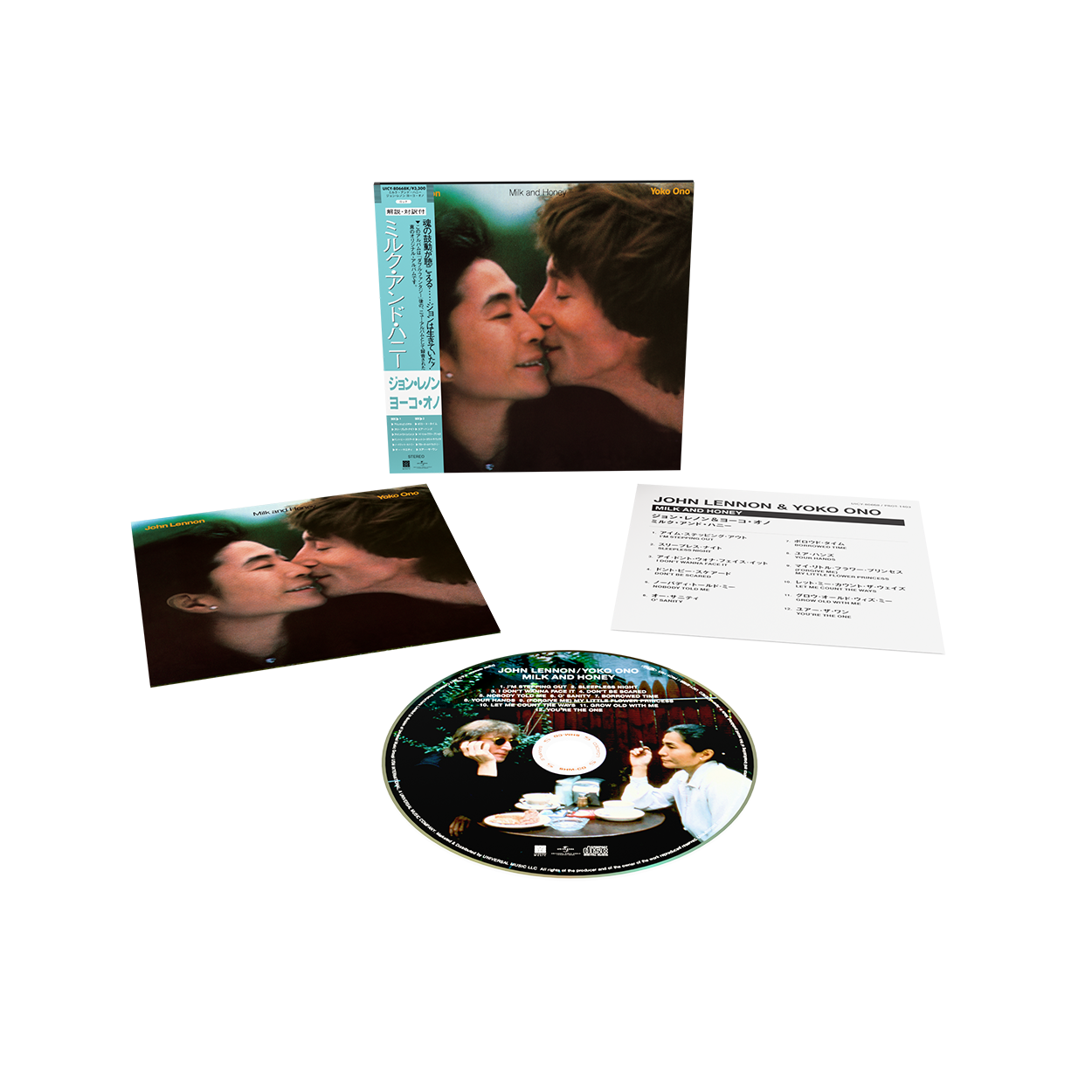 John Lennon, Yoko Ono - Milk And Honey: SHM-CD