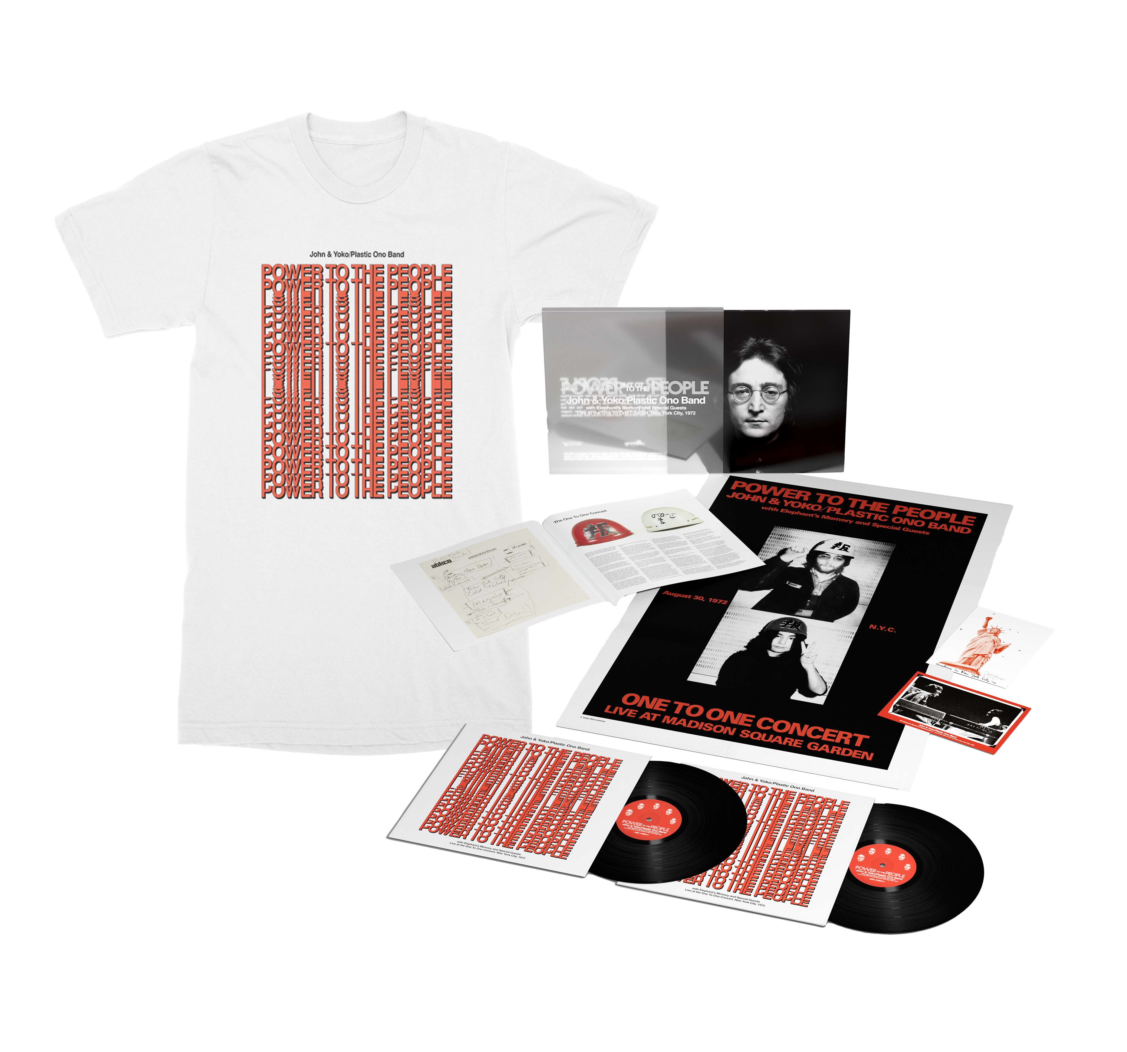 Power To The People 2LP + T-Shirt Bundle