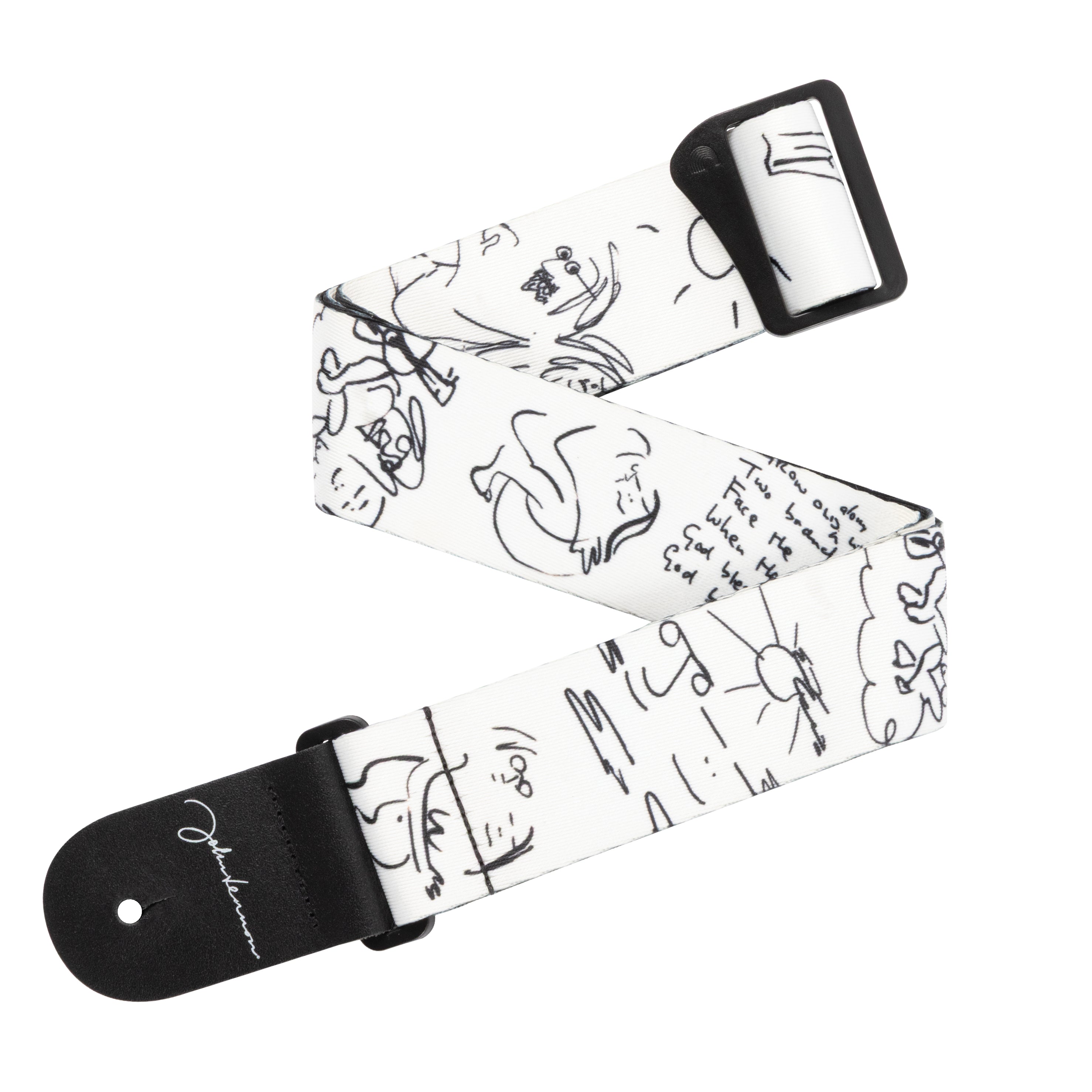 John Lennon - D'Addario Lennon Art Series Polyester Strap John & Yoko