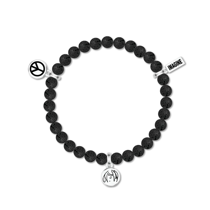 John Lennon - John Lennon Imagine Peace Unisex Beaded Bracelet
