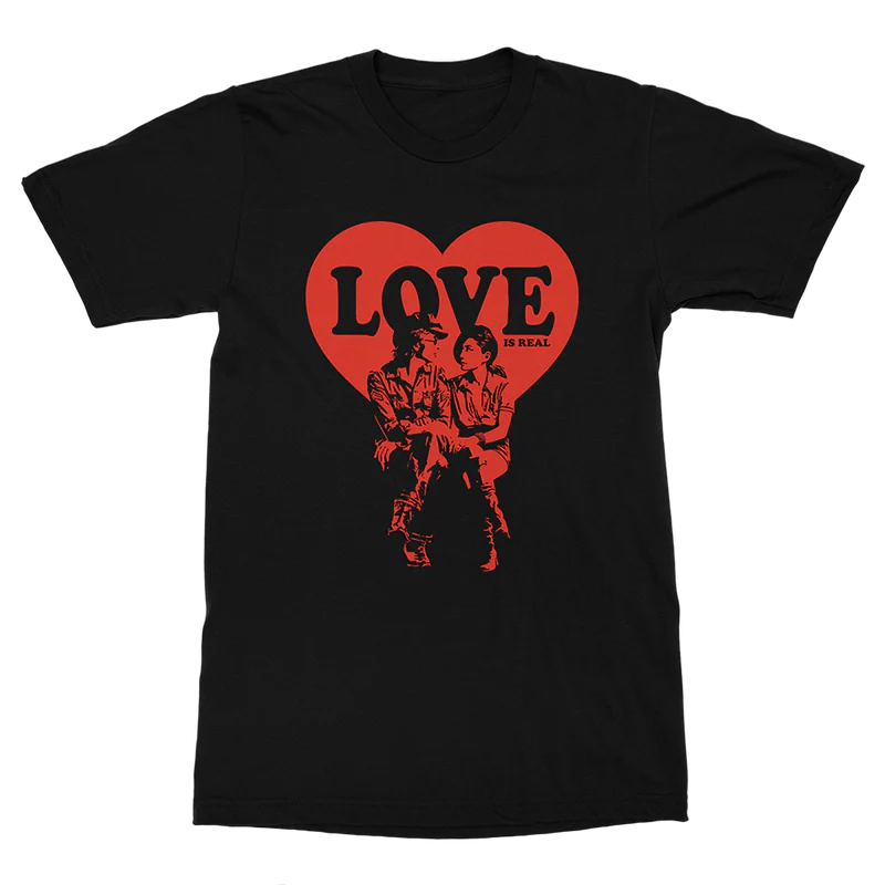 John Lennon - Love is Real T-Shirt (Black)