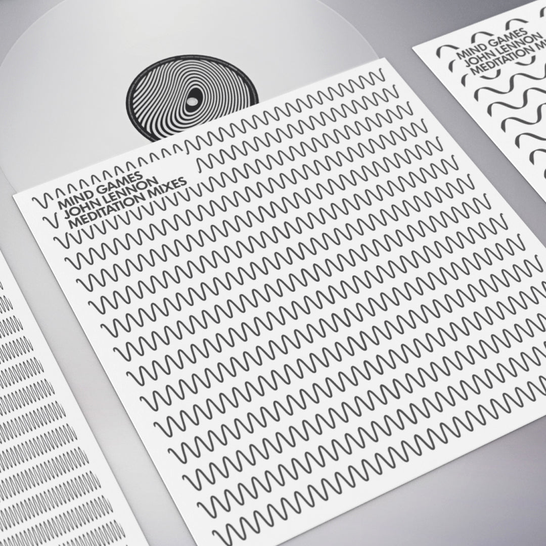 Meditation Mixes of Mind Games: Clear Vinyl 3LP - John Lennon