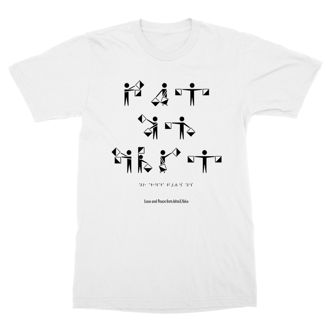 John Lennon - War Is Over T-Shirt - Semaphore