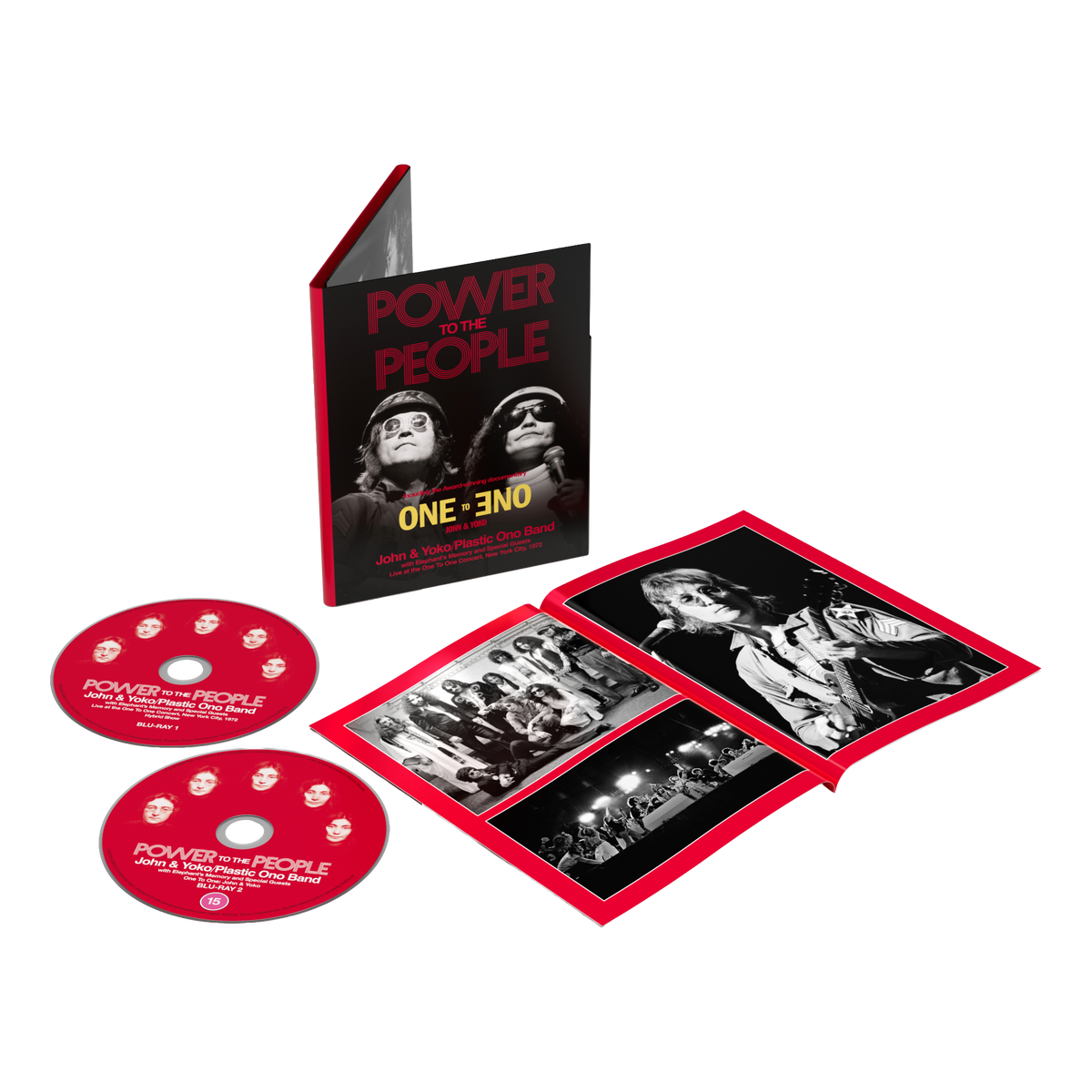 John Lennon, Yoko Ono - Power To The People:  2 x Blu-ray Video Standard Edition