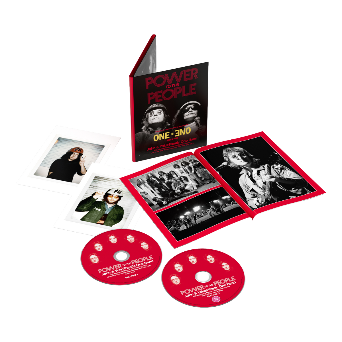 John Lennon, Yoko Ono - Power To The People: 2 x Blu-ray Video Collector’s Edition