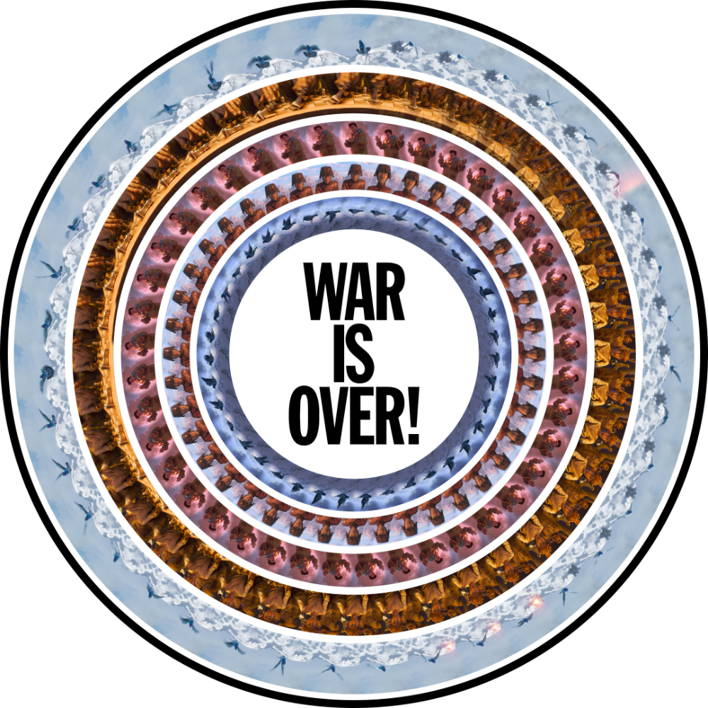 HAPPY XMAS (WAR IS OVER) 12” Zoetrope Single - John Lennon HAPPY XMAS (WAR IS OVER) 12” Zoetrope Single - John Lennon
