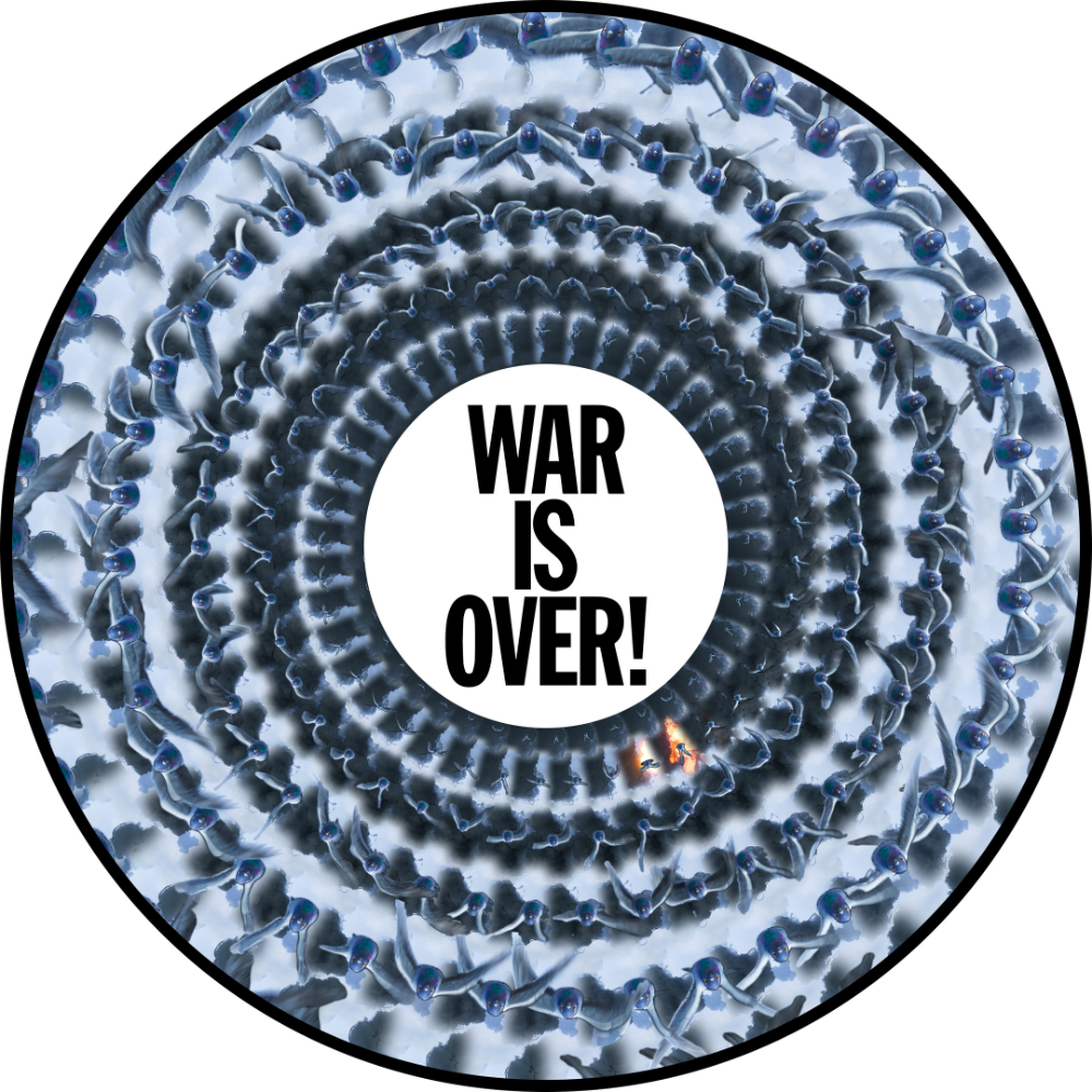 HAPPY XMAS (WAR IS OVER) 12” Zoetrope Single - John Lennon HAPPY XMAS (WAR IS OVER) 12” Zoetrope Single - John Lennon